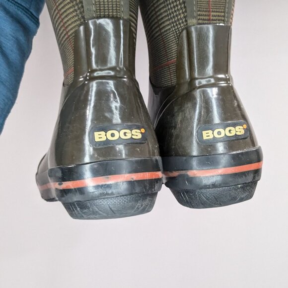 Bogs Prince of Wales Waterproof Winter Boots Brown Size 6 - Picture 5 of 6